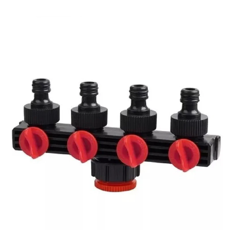 4 полосная фоторозетка для шланга садовых капельных труб аксессуары сада