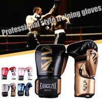6 14 oz mma boxing gloves for kids adults pu breathable kickboxing gloves combat sports training gloves for punch bag sparring