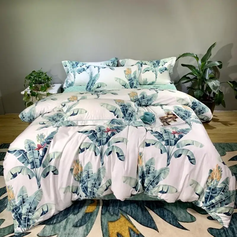 43 шелковистого египетского хлопка пододеяльник постельное белье Королевский