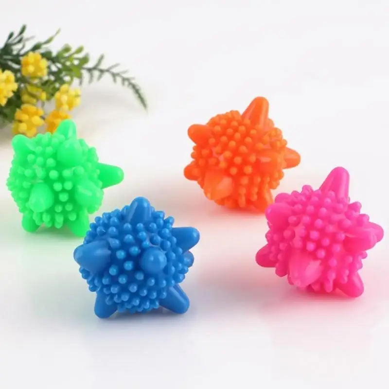 

Reusable Magic Laundry Ball For Household Cleaning Washing Machine Clothes Softener Starfish Shape Solid Cleaning Balls