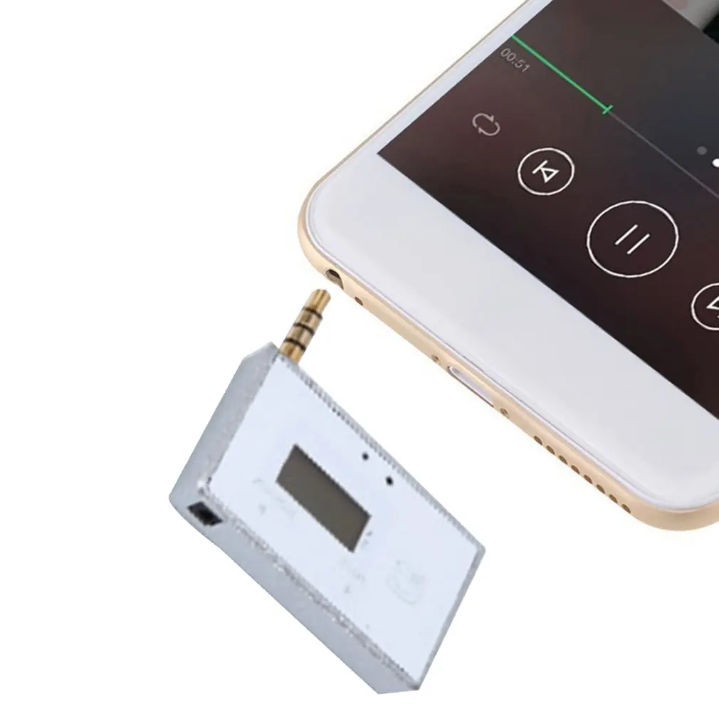 Беспроводной мини fm передатчик Автомобильный MP3 плеер дисплей музыка аудио для