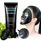 Mabox Black Mask Peel Off Bamboo Charcoal Purifying Blackhead Remover Mask Deep Cleansing for Acne Scars Blemishes skin care