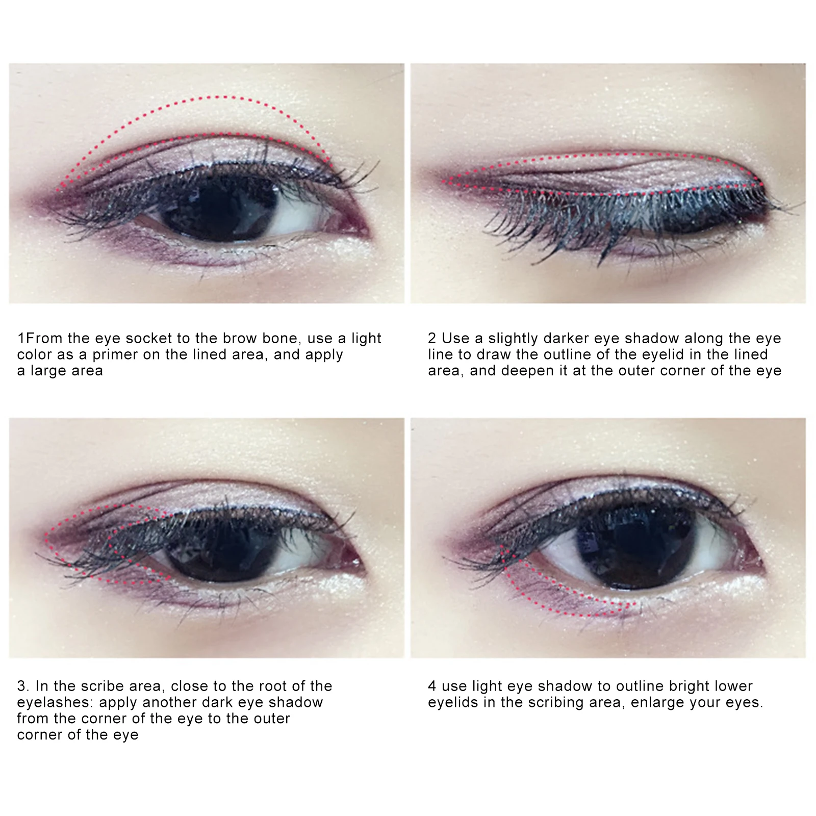 

10 Colors Eyeshadow Palette Matte Shimmering Naturally Long Lasting No Smudging Eye Shadow @ME