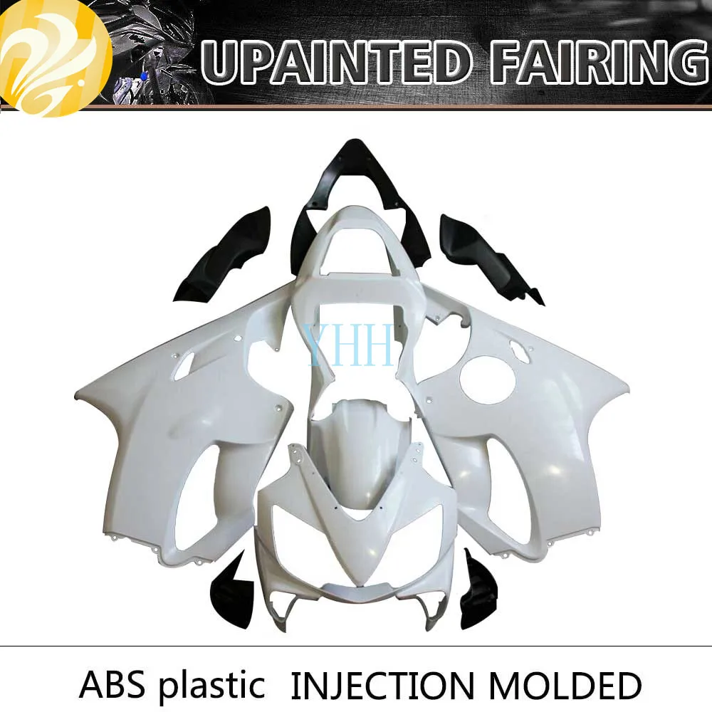Неокрашенный Белый корпус из АБС пластика для мотоцикла комплект обтекателей Honda