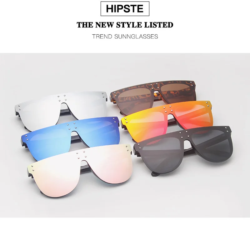 

Retro Sunglasses Large Square Frame Fashion Sunglasses Women's Colorful Mercury Sunglasses Women's Glasses UV400