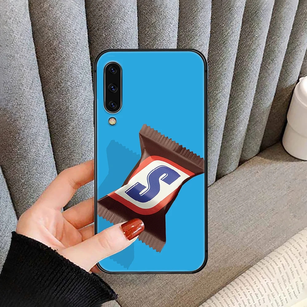 

Snickers Funny Phone case for For SamSung Galaxy A M 5 8 10 20 30 31 40 50 51 70 71 80 s e black black prime luxury cell cover