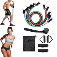 fitness pull rope fitness exercises resistance bands latex tubes pedal excerciser body training workout yoga rubber loop tube