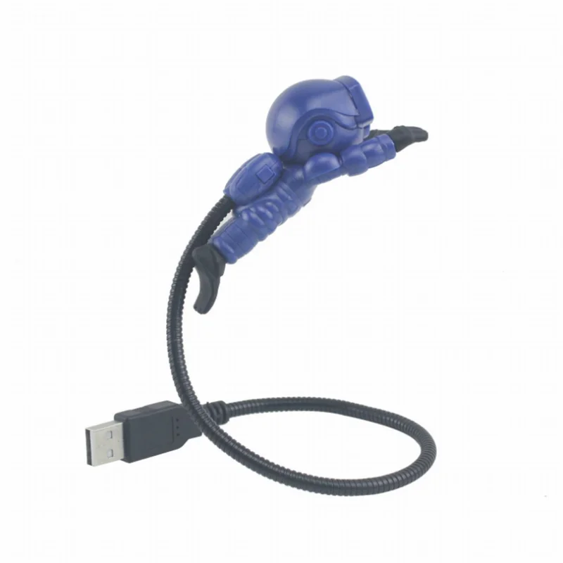 

Astronaut USB LED Night Lights For Laptop Helmet Switch Night Lamp Portable Light For Work As Children's kid Gift Space Man Lamp