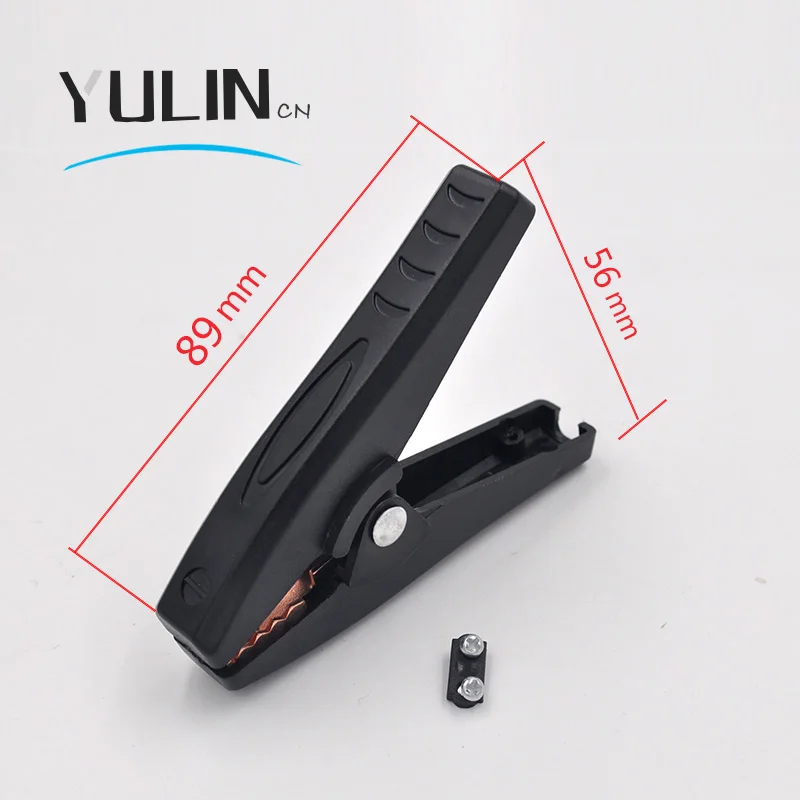 4 шт./лот 100A медный крокодил зажим nsulated автомобильный аккумулятор Крокодил Зажимы