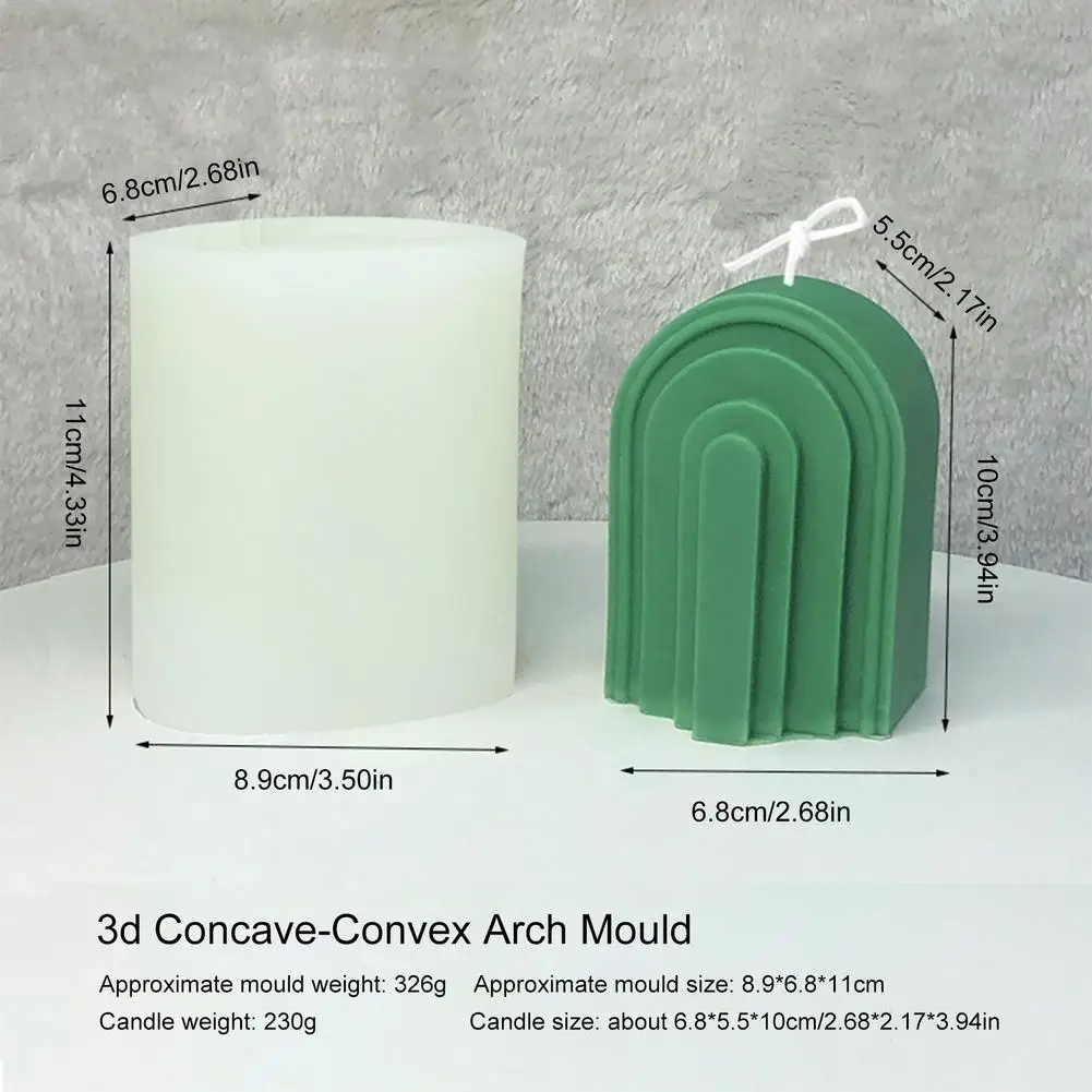 Форма радужного моста формы для смолы новинка форма свечей s искусственная свеча