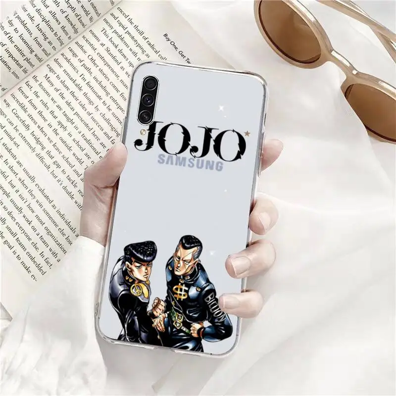 

JoJo Bizarre Adventure Phone Cases Transparent Clear For Samsung Galaxy A71 A21s S8 S9 S10 plus note 20 ultra