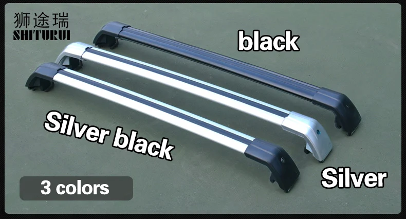 SHITURUI 2Pcs Roof Bars for Audi Q5 5door SUV 2008 - 2020 Aluminum Alloy Side Cross Rails Rack Luggage Carrier | Автомобили и