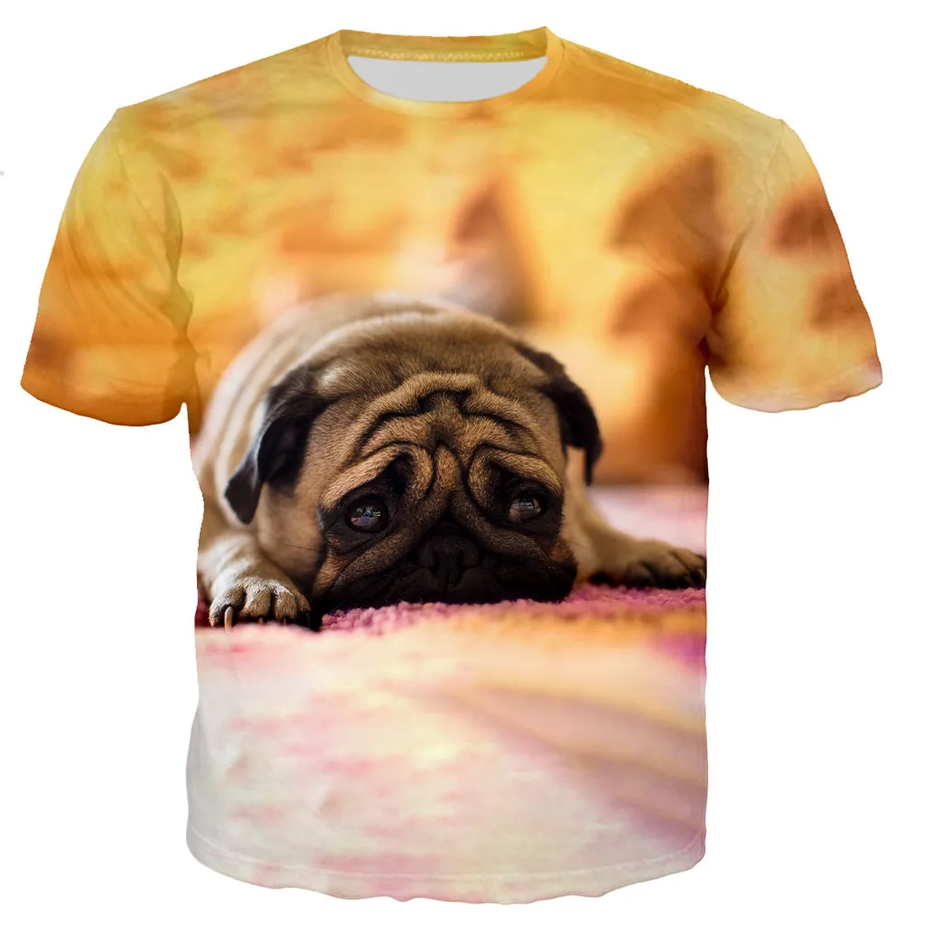 

French bulldog men/women New fashion cool 3D printed t-shirts casual style tshirt streetwear tops dropshipping