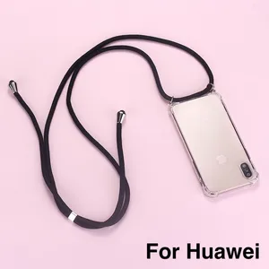 Strap Cord Chain Phone Tape Necklace Lanyard Mobile Phone Case for Carry to Hang For HUAWEI P Nova M