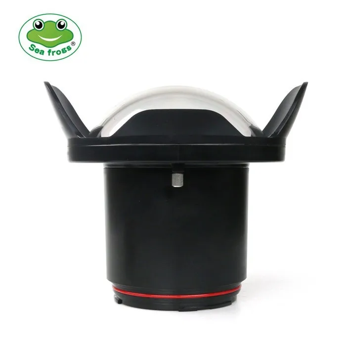 

Seafrogs Newest diameter 106mm Fisheye Wide angle lens Dome Port for Canon 5D4/750D/760D Nikon D800/D810/D750/D500