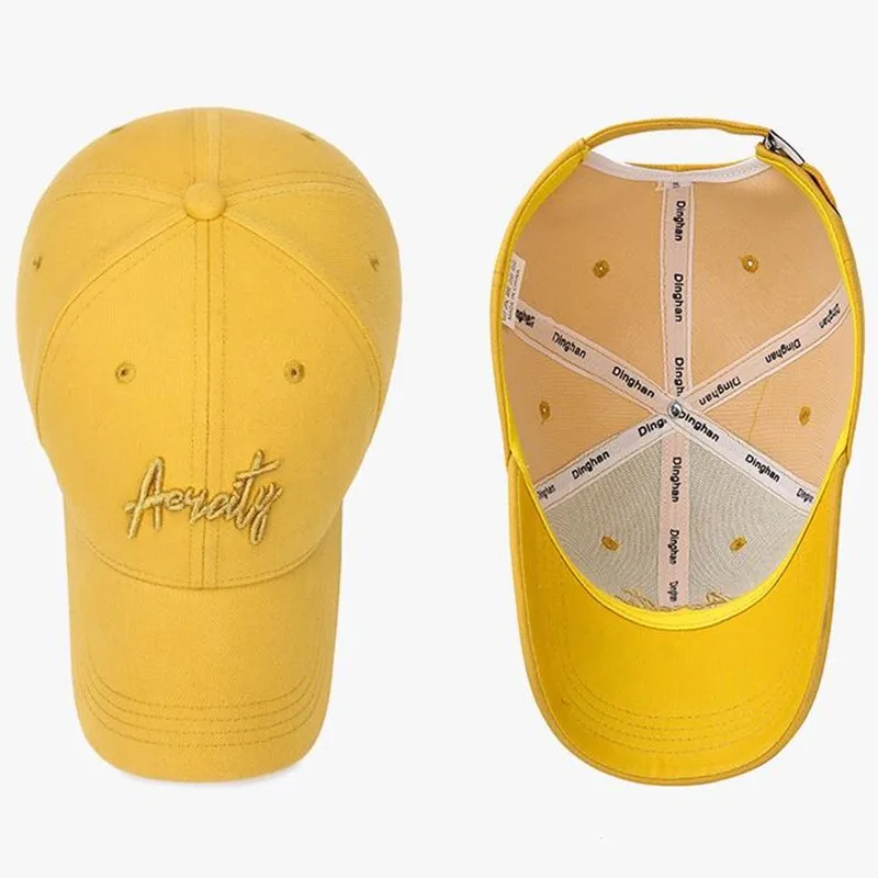 

SILOQIN 100%Cotton Baseball Cap For Men's Women's Adjustable Size Embroidery Snapback Caps Personality Brands Leisure Tongue Hat