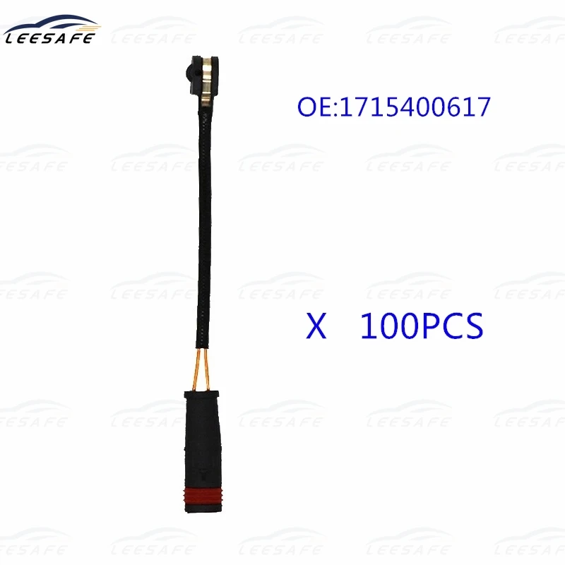 100 шт. 1715400617 тормозные колодки износа сенсор для Mercedes Benz C209 A209 C219 W211 W221 C216 R230 R171 R197 OEM NO 171 540 06 17