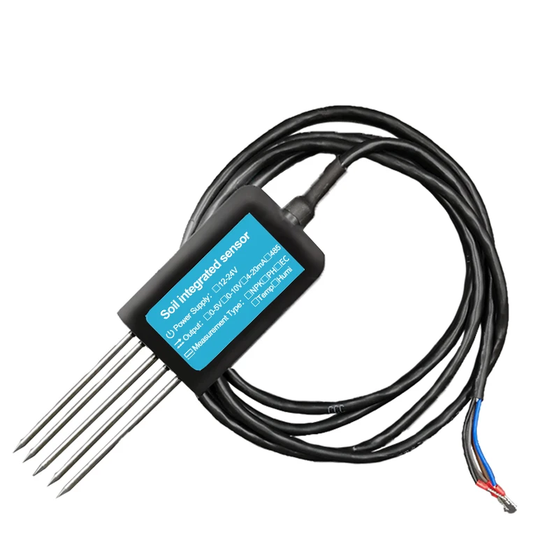 

RS485 Agricultural Soil PH Temperature Moisture NPK EC Salinity Humidity Sensor Meter