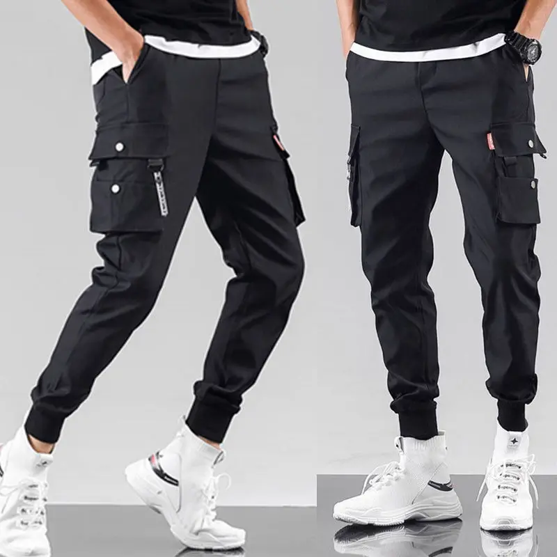 

Hip Hop Sportswear Ankle-length Pants Casual Sweatpants Fitness Joggers Men Pants Street Trousers