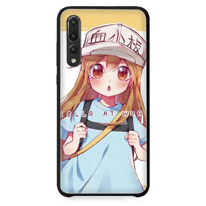 

anime Cells Work Phone Case For huawei P 30 40 20 lite pro smart 2019 honor 10 i lite 8x nova 5t mate 20 pro funda