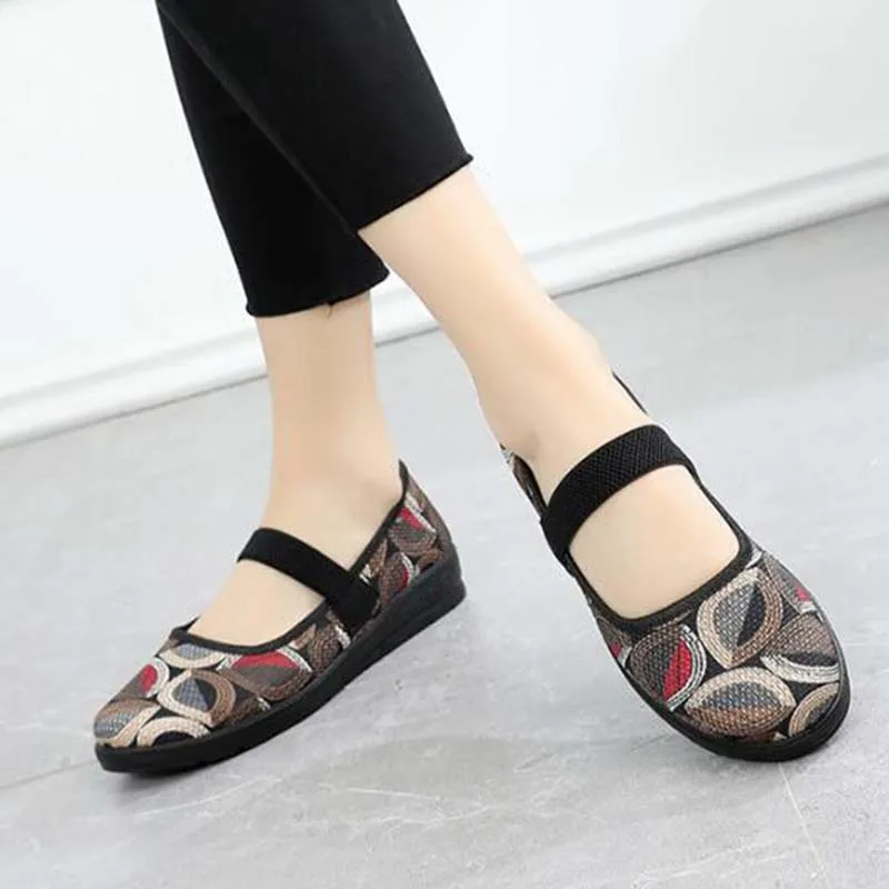 Женские туфли на плоской подошве THEAGRANT весенне-осенние повседневные мягкие с