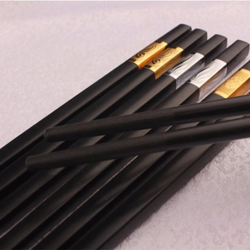 2pcs Chinese Chopstick Rest Black Gold Silver Pillow Shape Chopsticks Holder Korean Chop Stick Frame Kitchen Accessories Xmas | Дом и сад