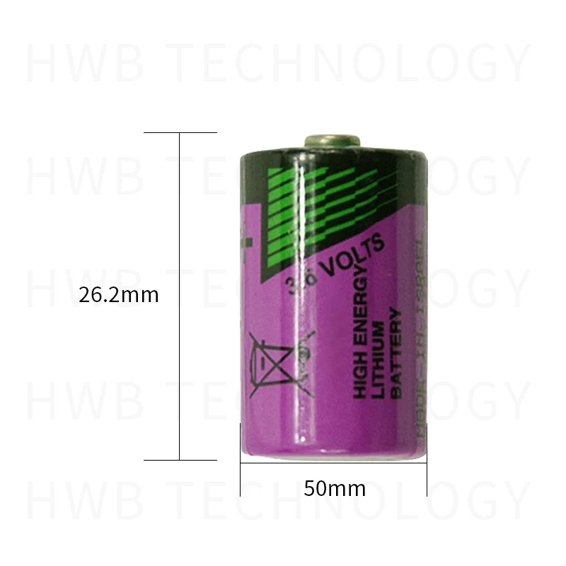 10 шт. оригинальные новые светодиодные лампы 1/2AA ER14250 SL350 3 6 V 1/2 AA|aa lithium battery|1/2 aabattery a