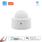 Zigbee 3,0 Tuya Мини Смарт человеческого движения тела PIR датчик Сенсор приложение Smart Life домашней безопасности Беспроводной соединение светильник