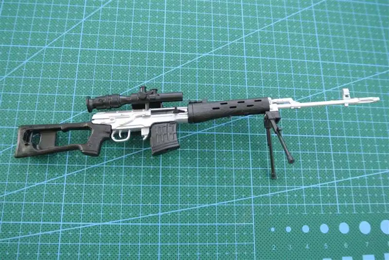 Снайперская винтовка SVD в масштабе 1:6 модель пистолета пластиковая военная с