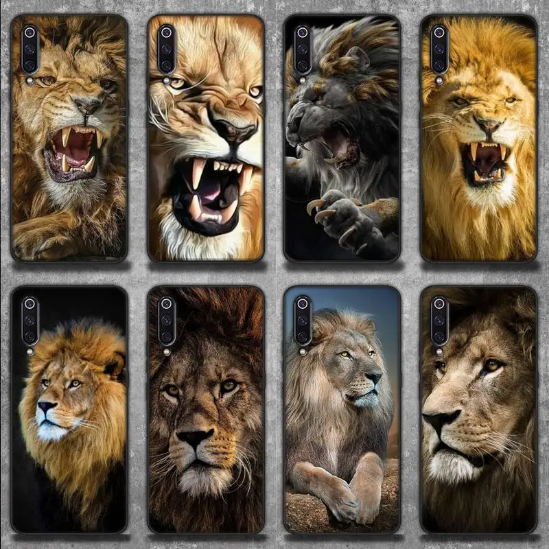 

Ferocious lion Phone Case for Xiaomi mi 6 6plus 6X 8 9SE 10 Pro mix 2 3 2s MAX2 note 10 lite Pocophone F1