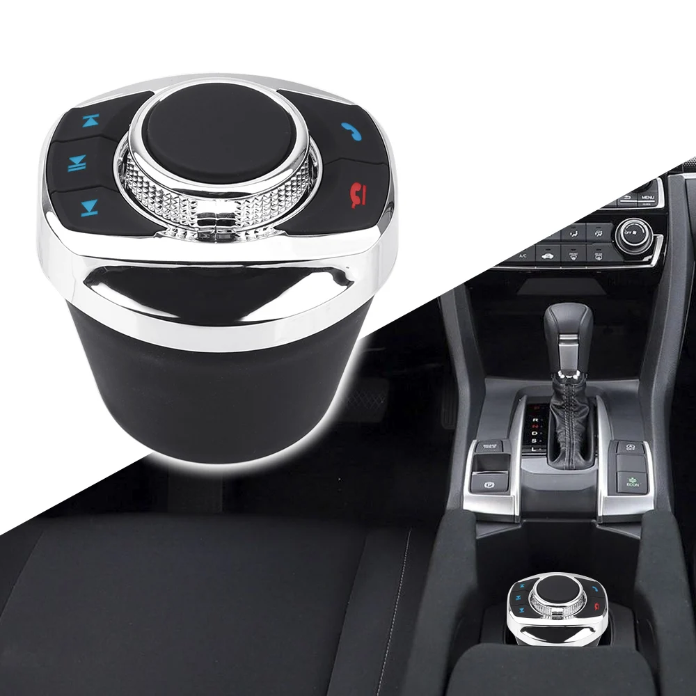 LEEPEE 8 Keys Interior Moulding For Car Android Navigation Player LED Light Wireless Steering Wheel Control Button Cup Shape | Автомобили
