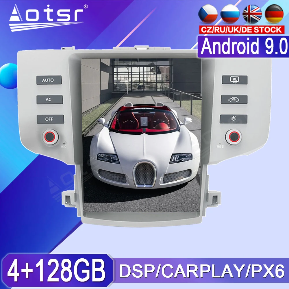 

128G Android Radio Tape Recorder For Toyota Reiz 2005-2009 Car Multimedia Player Stereo Head Unit PX6 Tesla GPS Navigation Audio