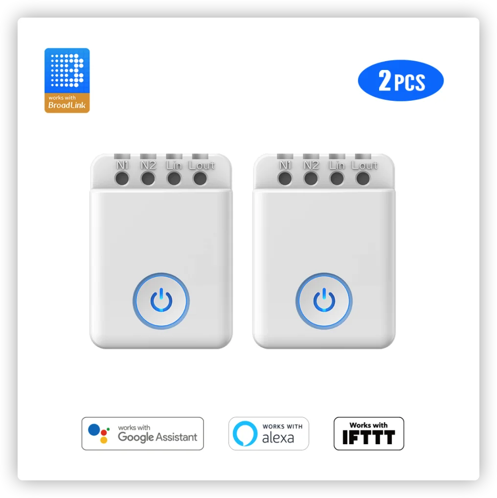 Новинка 2020 контроллер Broadlink Bestcon MCB1 с Wi Fi управляемый беспроводной переключатель