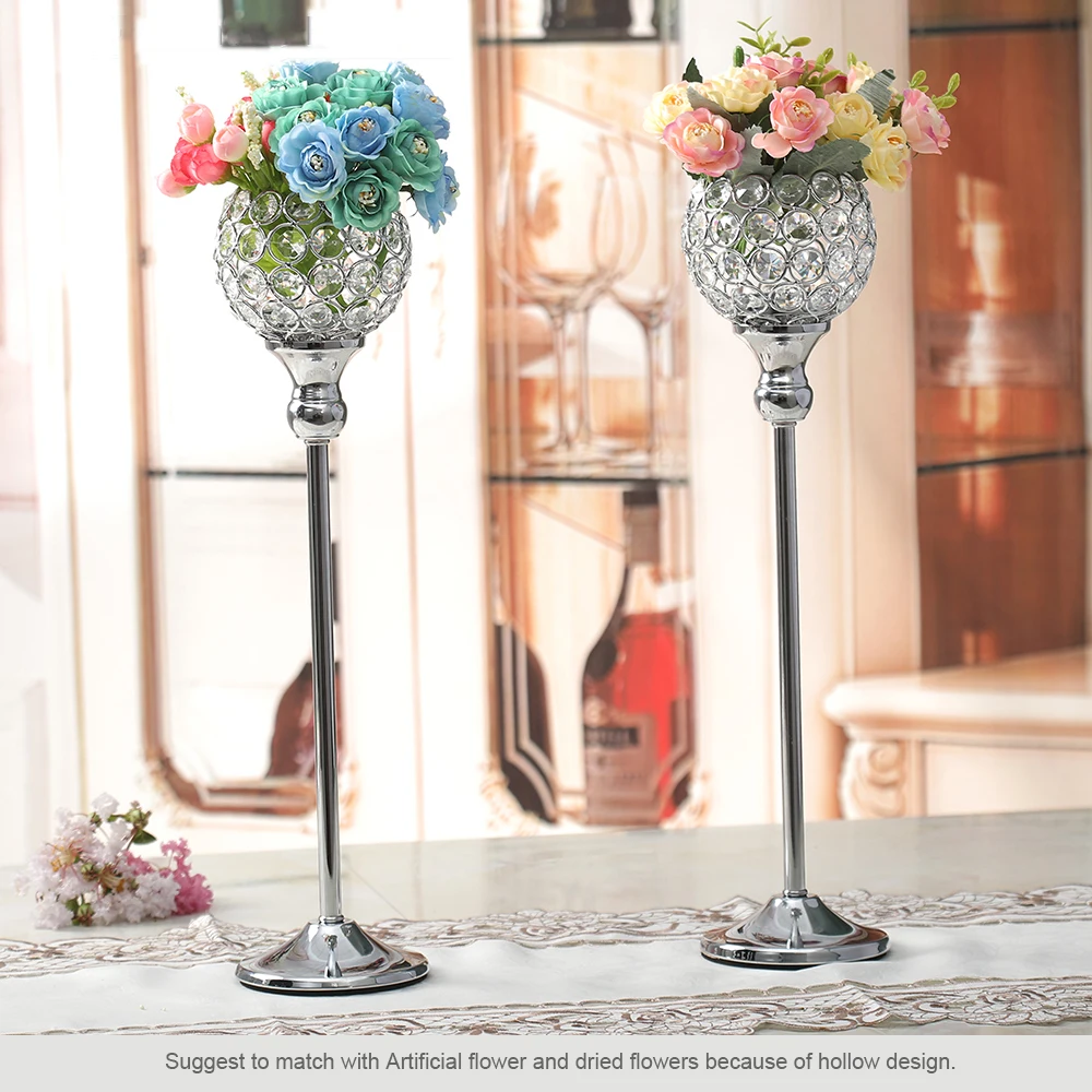 S Metal Candlesticks Stand Wedding Home Party Holiday Decora