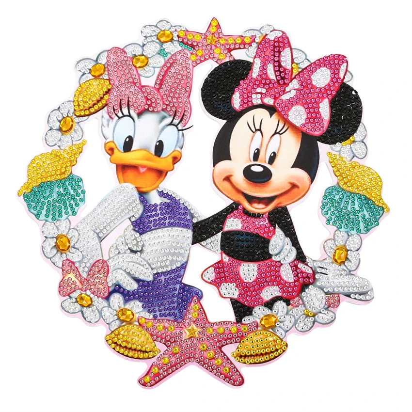 

5D DIY Diamond Painting Ornaments Decorative Garlands Blingbling Wreaths Pendant Decoration For Wall Chirstmas Home Decor