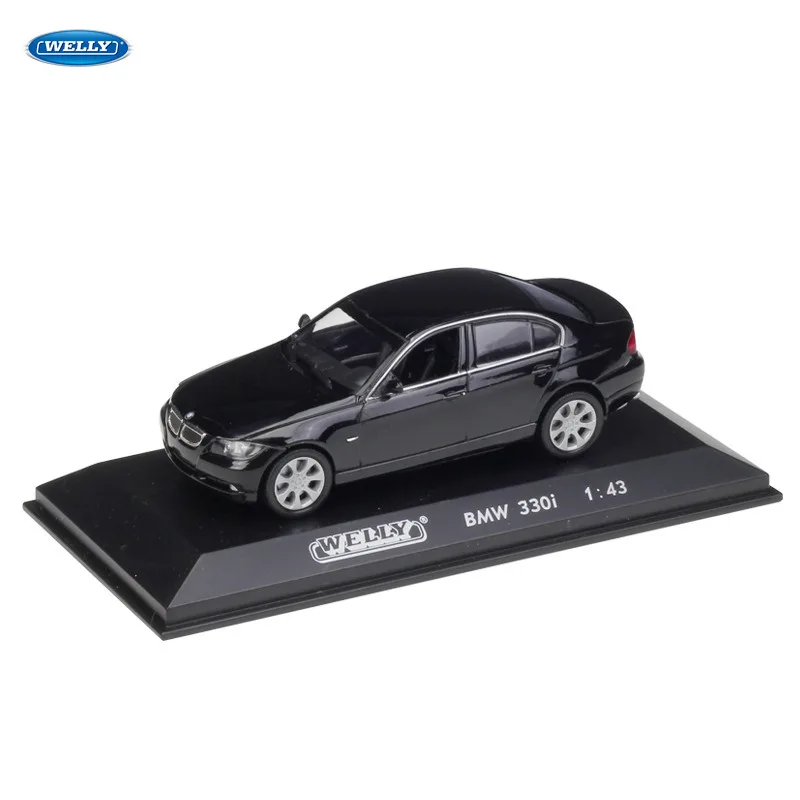 BMW 330I WELLY 1:43 Volvo C30 автомобиль сплав модель автомобиля Моделирование Украшение автомобиля коллекция подарок игрушка Литье модель игрушка для мальчиков - Цвет: BMW 330I