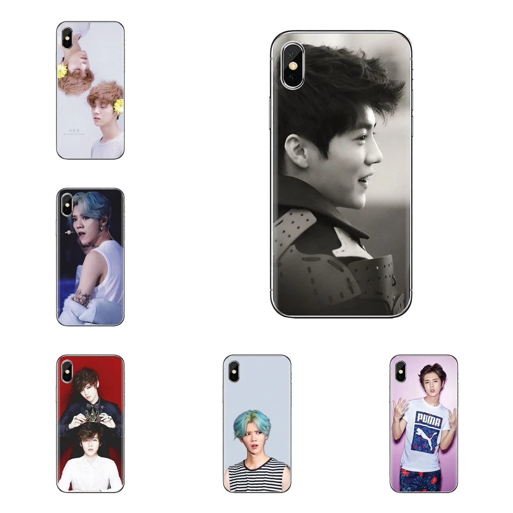 Чехол из силикона с постером команды Корейской поп-музыки KPOP Exo Luhan для LG Spirit, Motorola Moto X4 E4 E5 G5 G5S G6 Z Z2 Z3 G2 G3 C Play Plus Mini.