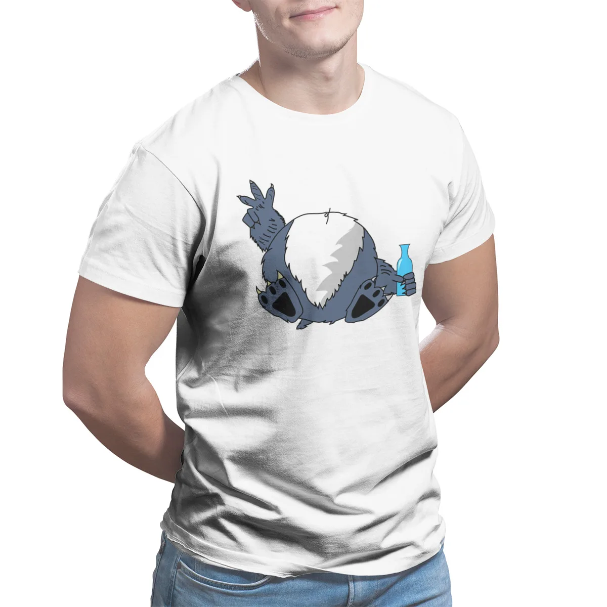 

kundfu T Shirt Games Punk Cosplay Tops Retro Mens Clothes 13746