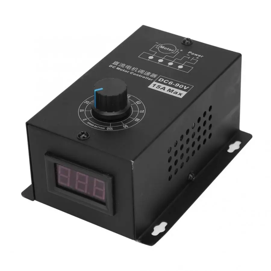 Фото DC Motor Governor Variable Voltage Regulator PWM Controller Brush Speed Control Обустройство дома DC Motor Governor Variable Voltage Regulator PWM Controller Brush Speed Control Обустройство дома