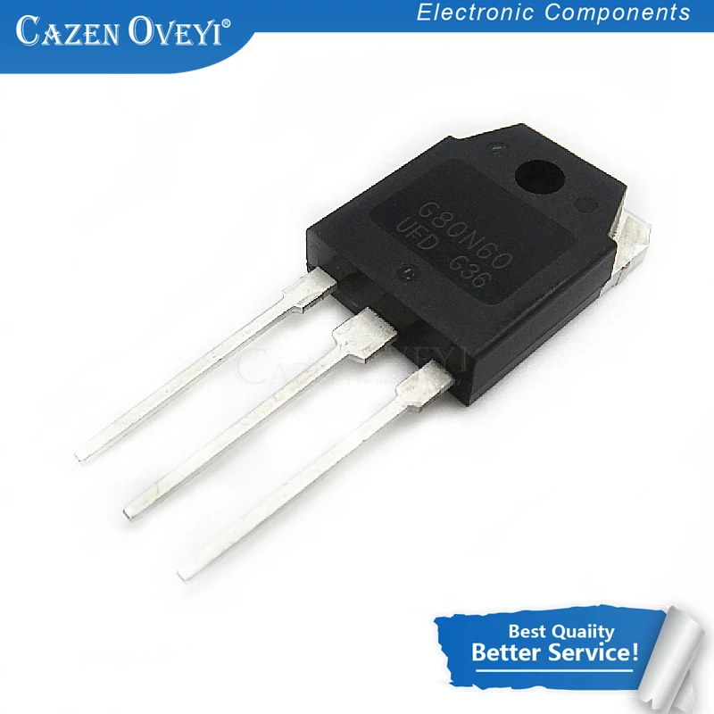 

10pcs/lot SGH80N60UFD TO-3P SGH80N60 TO-247 G80N60 G80N60UFD 80N60 In Stock