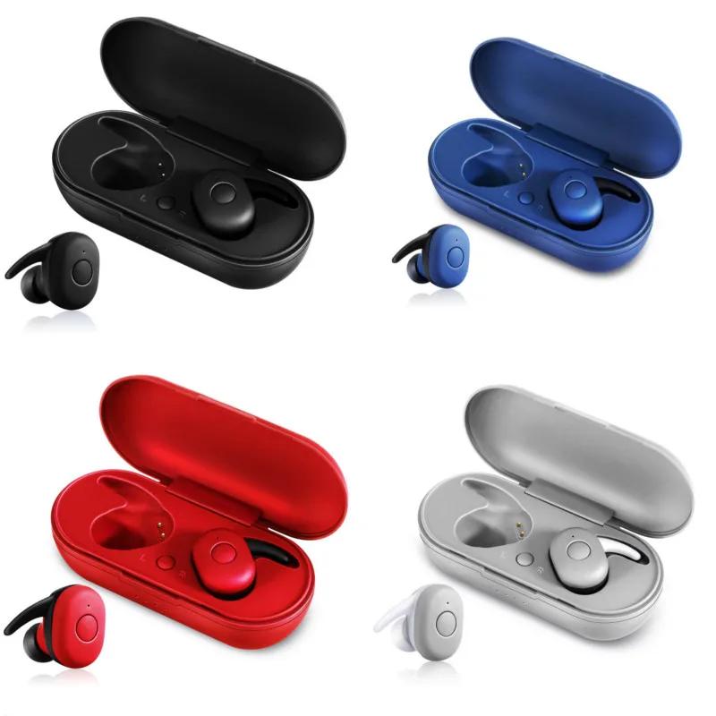 

TWS mini Wireless Bluetooth Earphone V5.0 Headset Deep Bass Stereo earpiece Sound Sport Earphone For all smart phone headset