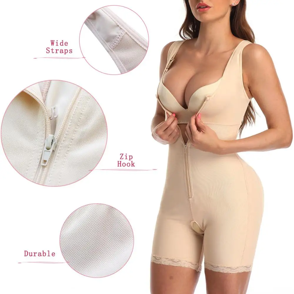 Черный Full Body Shaper штаны с резинкой на талии тренер пластика Управление бум Лифт