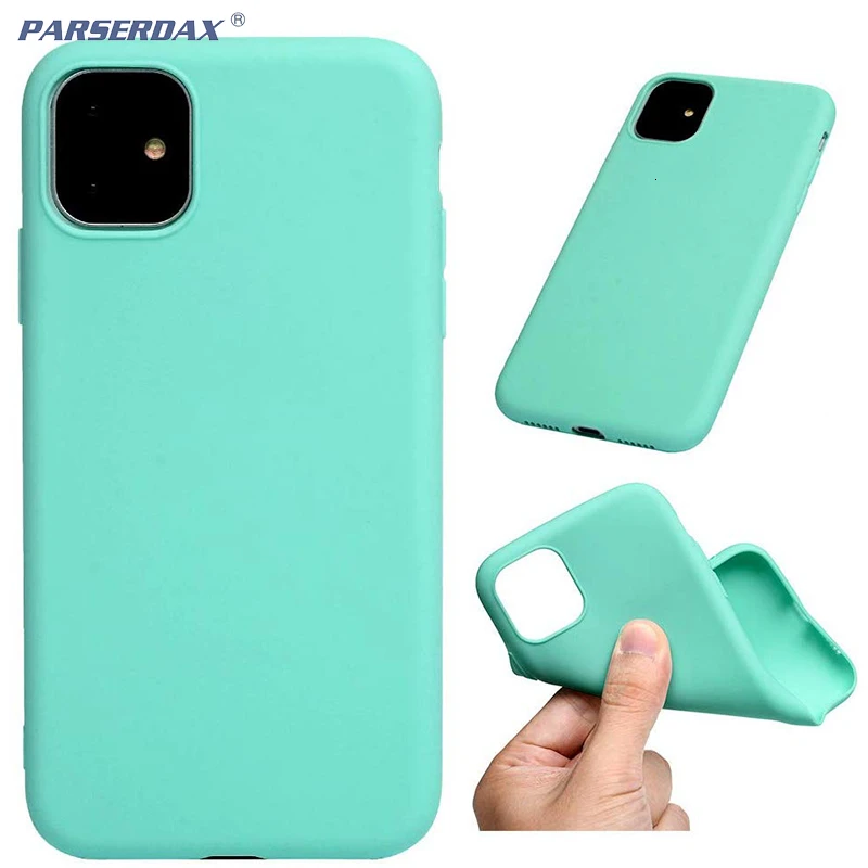 Гибкий Силиконовый ТПУ карамельного цвета чехол для Apple iPhone 11 Pro Max X XS XR 8 7 Plus 6 6S 5 5S