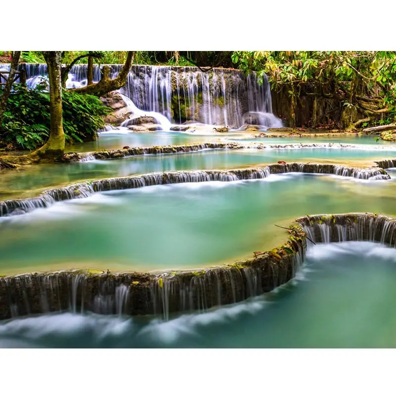 5D алмазная живопись пейзаж вышивка крестиком мозаика картина водопад сделай сам