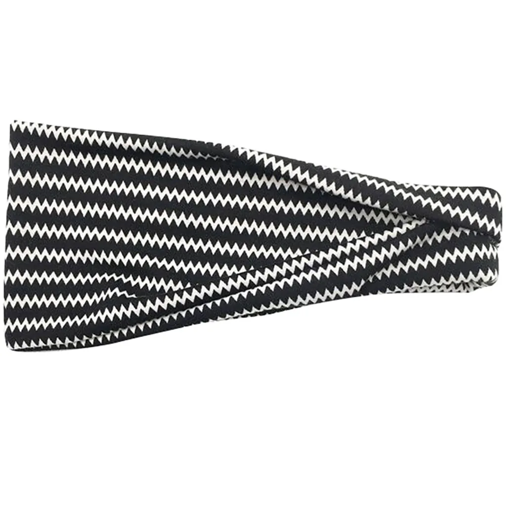 Женская спортивная лента для волос при занятиях йогой головная повязка