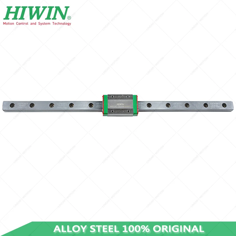 Free Shipping Alloy Steel HIWIN MGN12H carriage block with 12mm MGN12 linear guide rail 150mm 200mm 280mm 300mm 350mm 400mm |