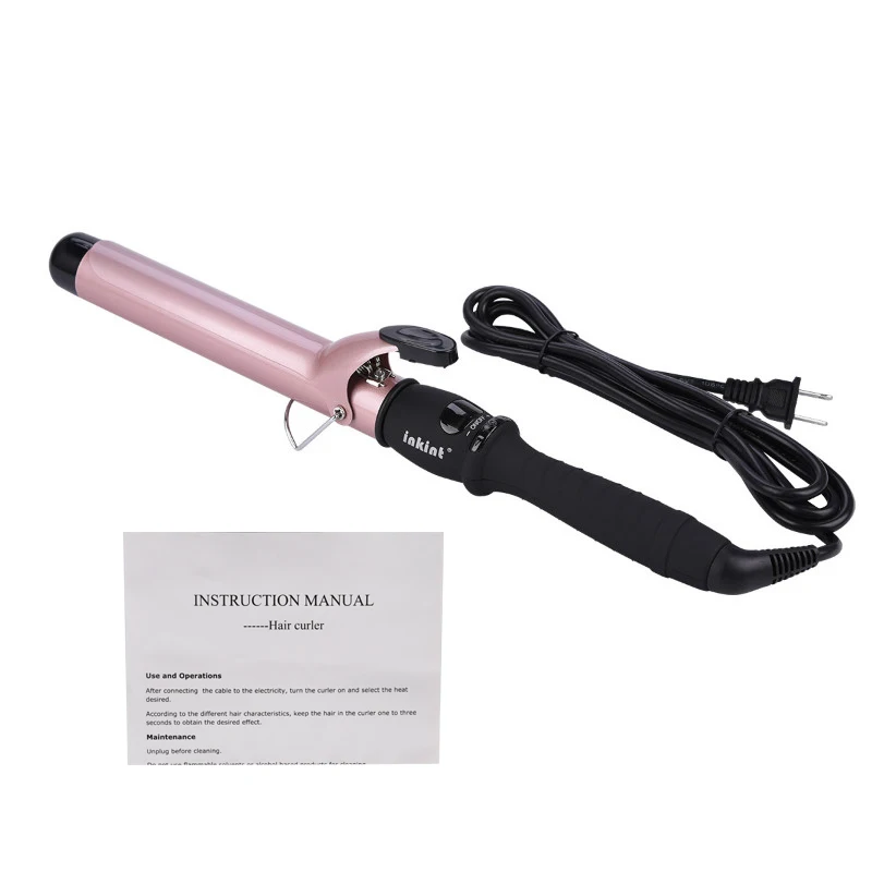 

25/32mm Ceramic Curling Iron Styling Tools LCD Digital Fast Hair Curler Roller Deep Waver Magic Curling Wand Anti-Scalding S50