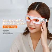 electric eye massager anti wrinkle eye massage anti aging eye care led hot rechargeable massage device portable eye beauty tool