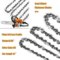 3pcs chainsaw semi chisel chain 38lp 0 05 50dl drive link chainsaw saw chain blade wood cutting parts for cutting lumbers