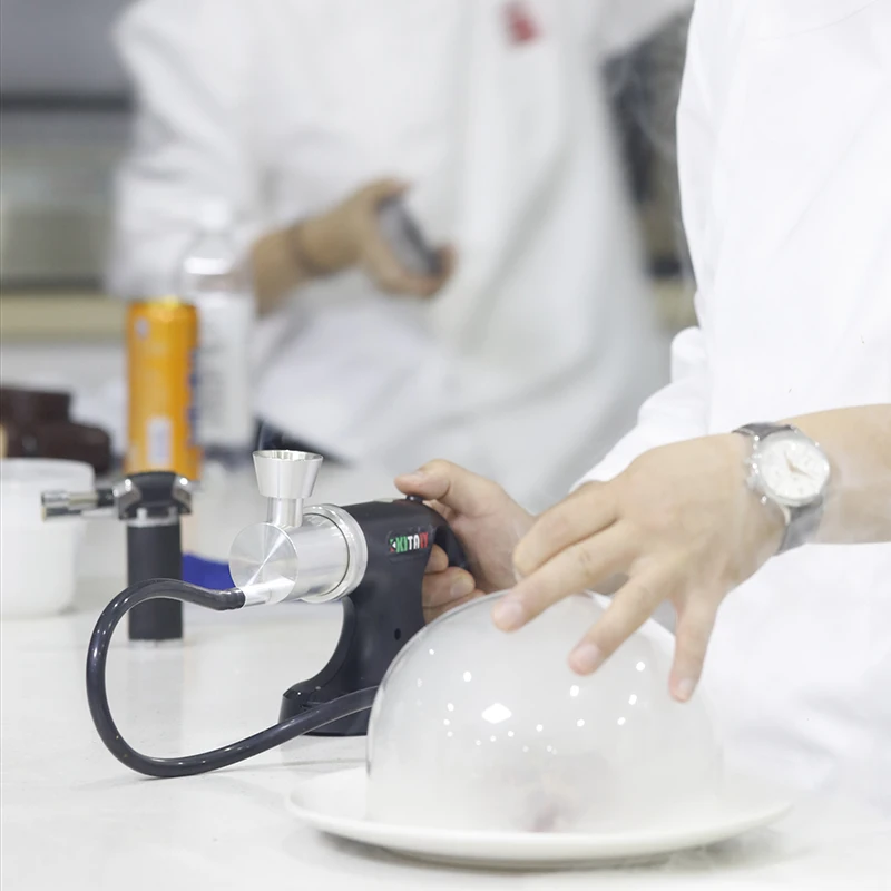 Дымовой инфузор пистолет для курения с функцией вакуумного действия кухонные